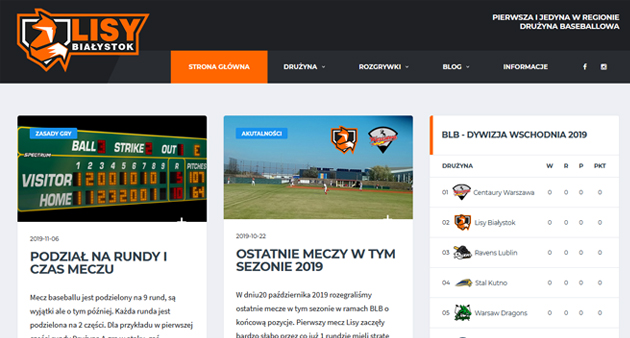 Lisy Białystok Baseball