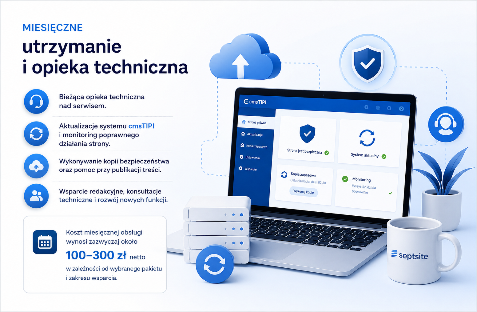 SEO i rozwój na CMS TIPI